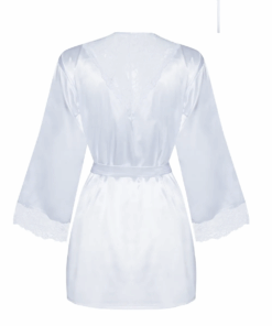 Sherie Peignoir White